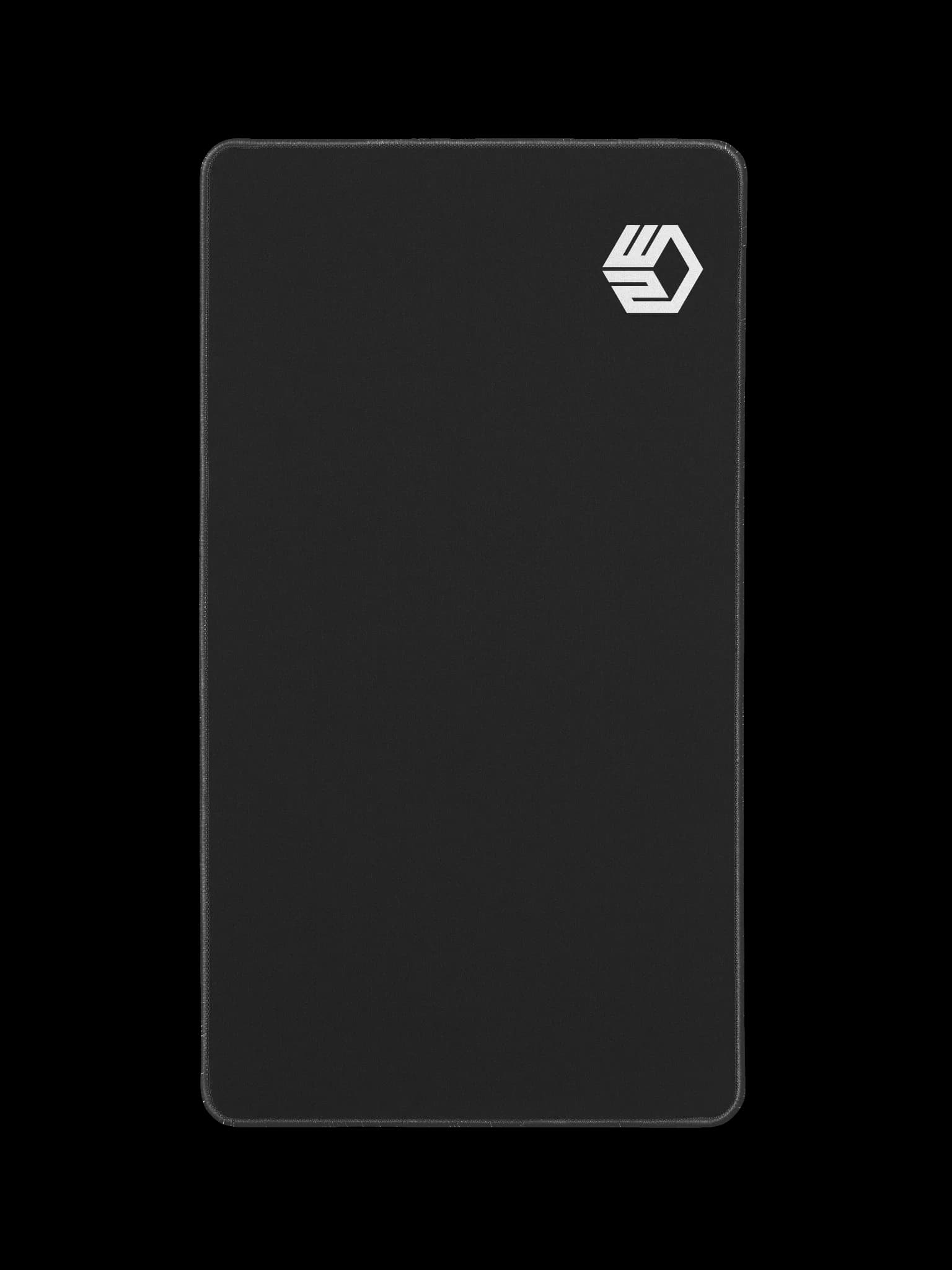 Nameless Black Desk Mat